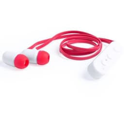 Bigbuy Tech 145395 Earbud Bluetooth Earphones - Rosa/Branco