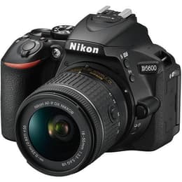 Reflexo D5600 - Preto + Nikon AF-P DX Nikkor 18-55mm f/3.5-5.6G VR f/3.5-5.6