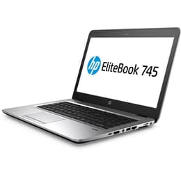 HP EliteBook 745 G4 14-inch (2018) - PRO A10-8730B - 16GB - SSD 256 GB AZERTY - Francês