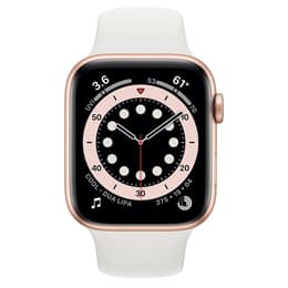 Apple Watch (Series 4) 2018 GPS 40 - Alumínio Dourado - Circuito desportivo Branco