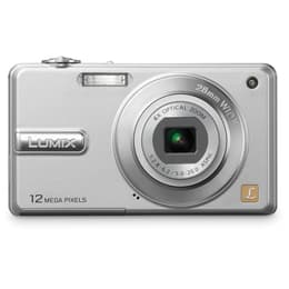 Compacto Lumix DMC-F3 - Prateado + Panasonic 4x Optical Zoom 28-112mm f/2.8-6.2 f/2.8-6.2