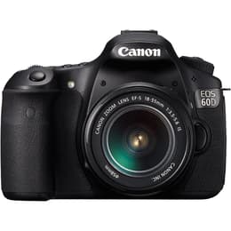 Reflex EOS 60D - Preto + Canon Zoom Lens EF-S IS f/3.5-5.6