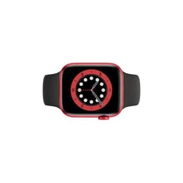Apple Watch (Series 6) 2020 GPS 44 - Alumínio Vermelho - Loop desportiva Preto