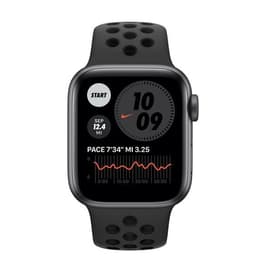 Apple Watch (Series 6) 2020 GPS 40 - Alumínio Cinzento sideral - Bracelete desportiva Nike Preto