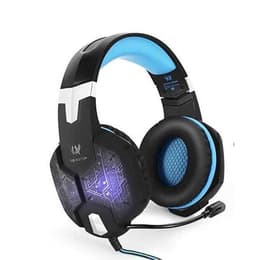 G1000 redutor de ruído jogos Auscultador- com fios (sector) com microfone - Preto/Azul
