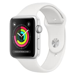 Apple Watch (Series 3) 2017 GPS 42 - Alumínio Prateado - Branco