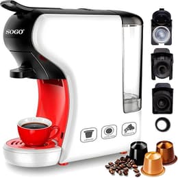 Máquina de café Expresso combinado Sogo CAF-SS-5675 de 1450 W L - Branco