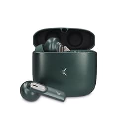 Ksix Spark Earbud Redutor de ruído Bluetooth Earphones - Verde