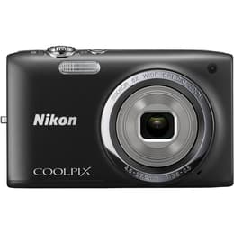 Compacto Coolpix S2700 - Preto + Nikon Nikkor 6x Wide Optical Zoom f/3.5-6.5