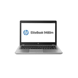 HP EliteBook Folio 9480M 14-inch (2015) - Core i7-4600U - 8GB - SSD 256 GB QWERTY - Inglês