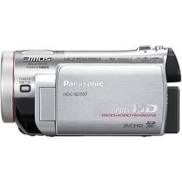 Panasonic HDCSD707 Camcorder Mini HDMI - Prateado