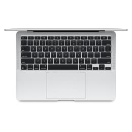 MacBook Air 13" (2020) - M1 da Apple com CPU 8‑core e GPU 8-Core - 8GB RAM - SSD 512GB - Ecrã padrão - AZERTY - Francês