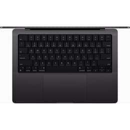 MacBook Pro 14" (2023) - M3 Pro da Apple com CPU 11‑core e GPU 14-Core - 18GB RAM - SSD 512GB - Ecrã padrão - QWERTY - Inglês