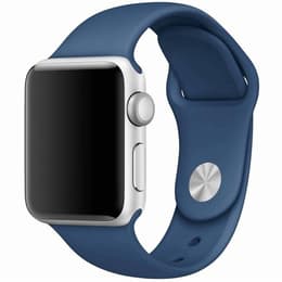 Apple Watch (Series SE) 2022 GPS 44 - Alumínio Prateado - Bracelete desportiva Azul