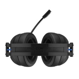 Pro Control E-Sport redutor de ruído jogos Auscultador- com fios com microfone - Preto/Azul