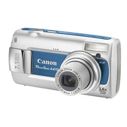 Canon PowerShot A470 Compacto 7 - Cinzento/Azul