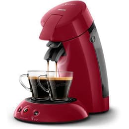 Expresso de cápsulas Compatível com Senseo Philips HD6554/91 L - Vermelho
