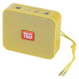 T&G TG-166 Square Mini Bluetooth Speakers - Amarelo