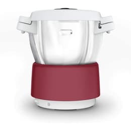 Robot De Cozinha Moulinex I-Companion Touch XL HF938E00 4,0000L -Branco/Vermelho