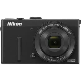 Compacto Coolpix P340 - Preto + Nikon Nikkor Wide Optical Zoom VR 24-120 mm f/1.8-5.6 f/1.8-5.6