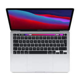 MacBook Pro 13" (2020) - M1 da Apple com CPU 8‑core e GPU 8-Core - 8GB RAM - SSD 512GB - Ecrã padrão - QWERTY - Finlandês