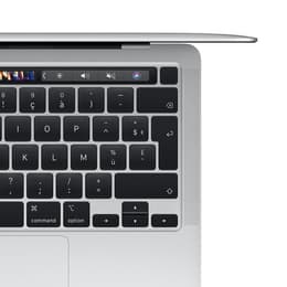 MacBook Pro 13" (2020) - M1 da Apple com CPU 8‑core e GPU 8-Core - 8GB RAM - SSD 512GB - Ecrã padrão - QWERTY - Finlandês