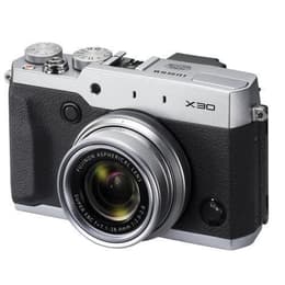 Compacto FinePix X30 - Prateado + Fujifilm Fujinon Aspherical Lens Super EBC 7.1-28.4mm f/2.0-2.8 f/2.0-2.8