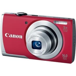 Compacto - Canon PowerShot A2500 - Vermelho + Canon Zoom Lens 28-140mm f/2.8-6.9