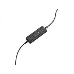H570e redutor de ruído Auscultador- com fios (sector) com microfone - Preto