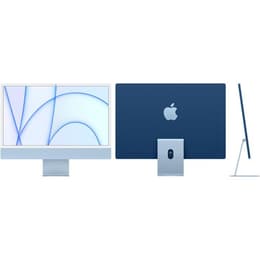 iMac 24" (2021) Apple M1 - 256 Go SSD - 8 GB AZERTY - Francês