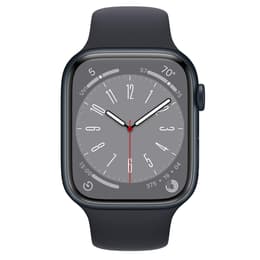 Apple Watch (Series 8) 2020 GPS + Celular 45 - Alumínio Meia-noite - Bracelete desportiva