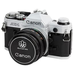 Canon AE-1 Reflex 8.2 - Preto/Cinzento
