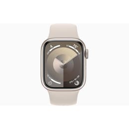 Apple Watch Series 9 (2023) GPS + Celular 41 mm - Alumínio Luz das estrelas
