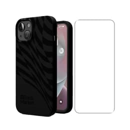 Back Market Capa iPhone 14 Plus e película de proteção - Plástico reciclado - Preto