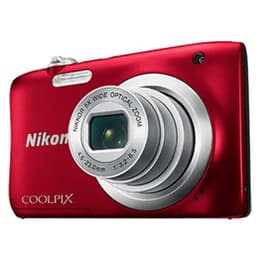 Compacto Coolpix S5100 - Vermelho + Nikon Nikon Nikkor 5x Wide Optical Zoom VR 5.0-25.0mm f/2.7-6.6 f/2.7-6.6