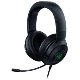 Kraken V3 X redutor de ruído jogos Auscultador- com fios (sector) com microfone - Preto