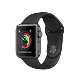 Apple Watch (Series 2) 2016 GPS 38 - Alumínio Cinzento sideral - Nike desportiva Preto
