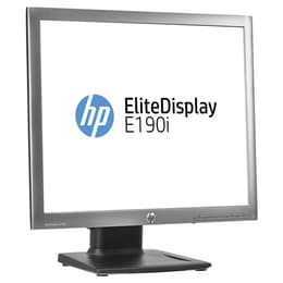 19-inch HP EliteDisplay E190I 1280x1024 LCD Monitor Prateado