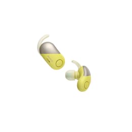 Sony WFSP700NY Earbud Redutor de ruído Bluetooth Earphones - Amarelo