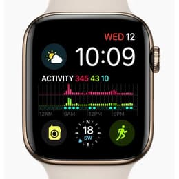 Apple Watch Series 9 (2023) - (pulseira não incluída) - GPS + Celular 41 mm - Dourado Aço inoxidável