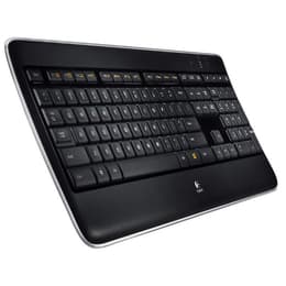 Logitech Teclado QWERTY Inglês (EUA) Sem fios Retro-iluminado Illuminated K800
