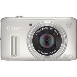 Compacto - Canon PowerShot SX240HS Prateado + Lente Canon Zoom lens 20x 4.5-90mm f/3.5-6.8 IS