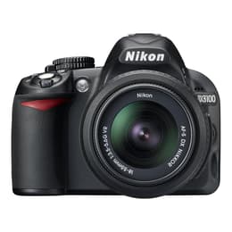 Reflexo D3100 - Preto + Nikon AF-S DX Nikkor 18-55mm f/3.5-5.6G VR + AF-S Nikkior 55-200mm f/4-5.6G ED f/3.5-5.6 + f/4-5.6