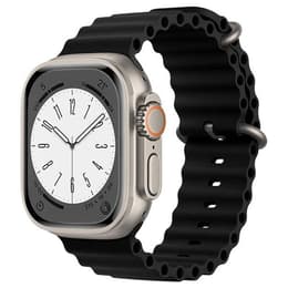 Apple Watch (Ultra) 2023 GPS + Celular 49 - Titânio Cinzento - Bracelete Ocean Preto