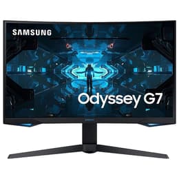 32-inch Samsung Odyssey G7 C32G75TQSU 2560 x 1440 QLED Monitor Preto