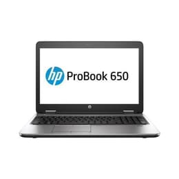HP ProBook 650 G2 15-inch (2016) - Core i5-6300U - 4GB - SSD 256 GB AZERTY - Francês