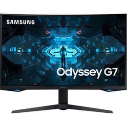 32-inch Samsung Odyssey G7 LC32G75TQSUXEN 2560 x 1440 QLED Monitor Preto