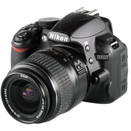 Reflexo D3100 - Preto + Nikon AF-S DX Nikkor 18-55mm f/3.5-5.6G ED II f/3.5-5.6 + f/4-5.6