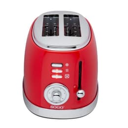 Torradeira Sogo TOS-SS-5460 2 compartimentos - Vermelho