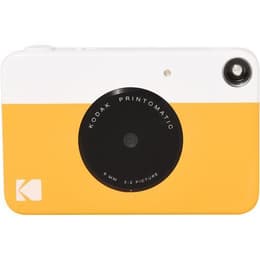 Instantânea Printomatic - Amarelo/Branco + Kodak Printomatic 8mm f/2 Lens f/2